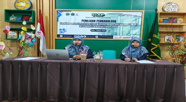 Perpustakaan Jadi Pusat Diskusi Kurikulum: Guru dan Pegawai MTsN 9 Bantul Ikuti Sosialisasi Tagline “SIAP”